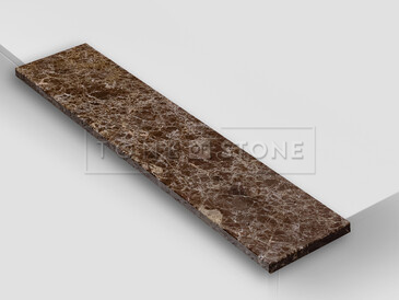 Mramor EMPERADOR BROWN LESK - exkluzivní přírodní kámen s dominantním hnědým zbarvením a nepravidelnou kresbou. Mramor je vhodný pro výrobu vnitřních i venkovních parapetů. Mramor EMPERADOR BROWN LESK - exkluzivní přírodní kámen s dominantním hnědým zbarvením a nepravidelnou kresbou. Mramor je vhodný pro výrobu vnitřních i venkovních parapetů.