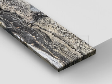 Mramor ARABESCATO GRIGIO LESK, detail. Exkluzivní přírodní kámen s unikátním šedým zbarvením a nádhernou kresbou. Tento výjimečný mramor se používá pro výrobu interiérových i exteriérových parapetů. Mramor ARABESCATO GRIGIO LESK, detail. Exkluzivní přírodní kámen s unikátním šedým zbarvením a nádhernou kresbou. Tento výjimečný mramor se používá pro výrobu interiérových i exteriérových parapetů.