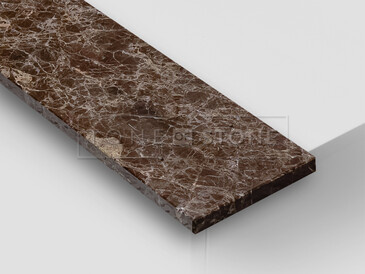 Mramor EMPERADOR BROWN LESK, detail. Exkluzivní přírodní kámen s dominantním hnědým zbarvením a nepravidelnou kresbou. Mramor je vhodný pro výrobu vnitřních i venkovních parapetů. Mramor EMPERADOR BROWN LESK, detail. Exkluzivní přírodní kámen s dominantním hnědým zbarvením a nepravidelnou kresbou. Mramor je vhodný pro výrobu vnitřních i venkovních parapetů.