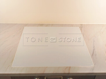 Kamenná kuchyňská deska z přírodního kamene Sky Gold - bílá varná deska se spodní montáží Kamenná kuchyňská deska z přírodního kamene Sky Gold - bílá varná deska se spodní montáží