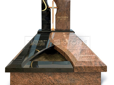 Zakázková výroba hrobu z přírodního kamene - žula SUPREME BLACK, zlacení písma, kamenictví TONE OF STONE. Zakázková výroba hrobu z přírodního kamene - žula SUPREME BLACK, zlacení písma, kamenictví TONE OF STONE.