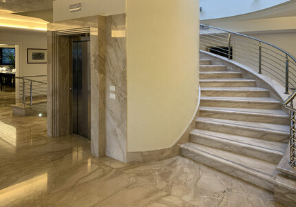 Kamenné schody z přírodního kamene